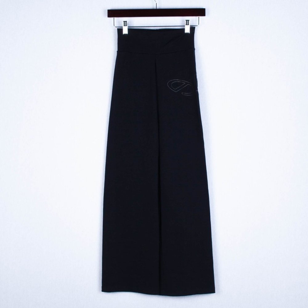 3‎ for $25 Fitlee E-motionwear Black Wide Leg Leggings Sz S